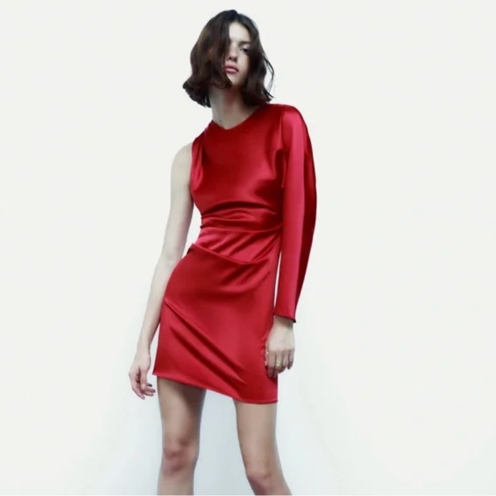 Zara Satin Dress